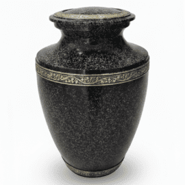 Black with Gold Brass