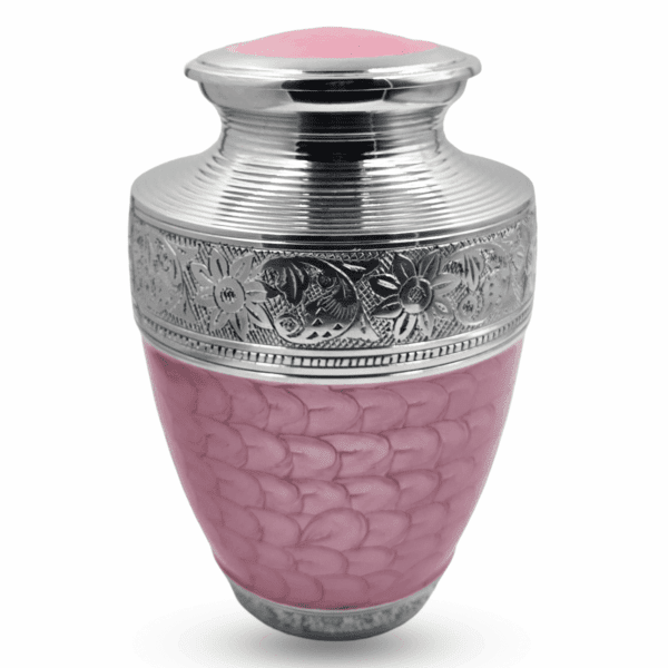 Pink with Silver Trim